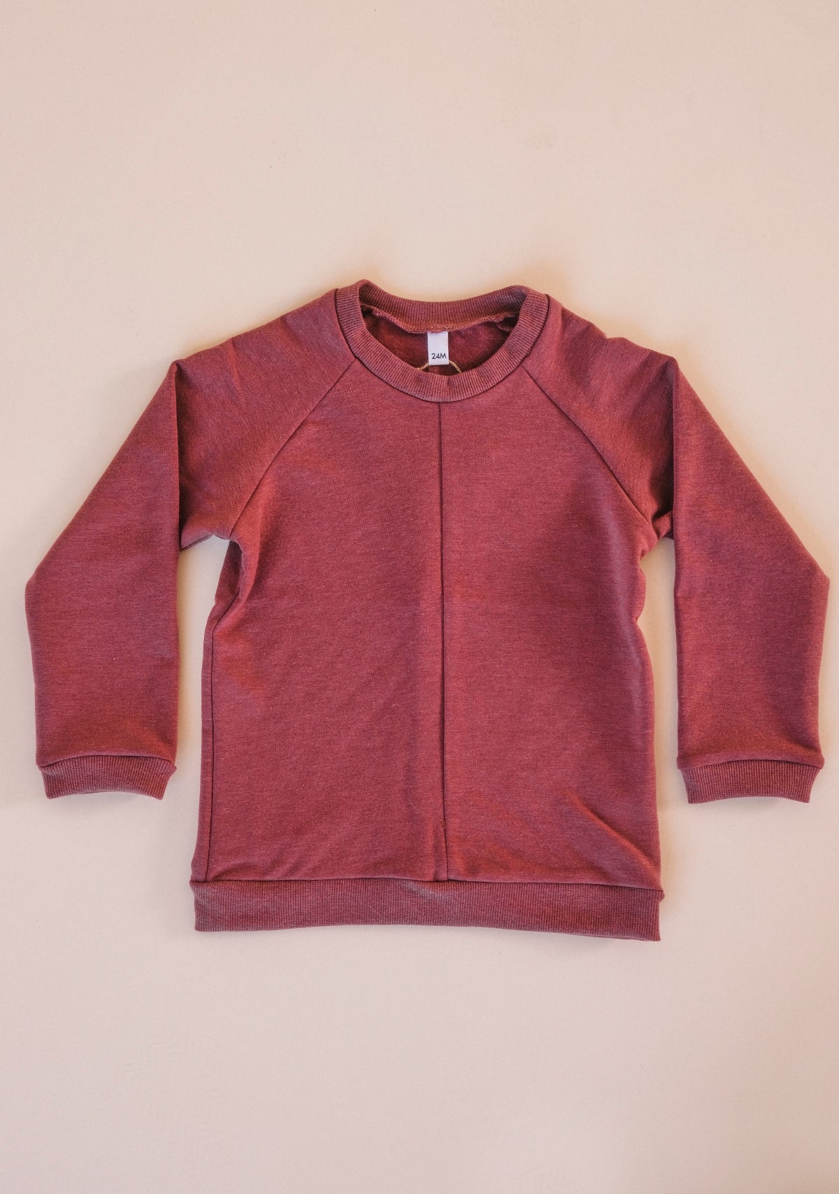 the ultra-soft baby Organic Cotton + Tencel Fleece sweatshirt