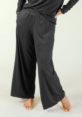 Ultra-silky ribbed modal lounge pant women size XS-3X