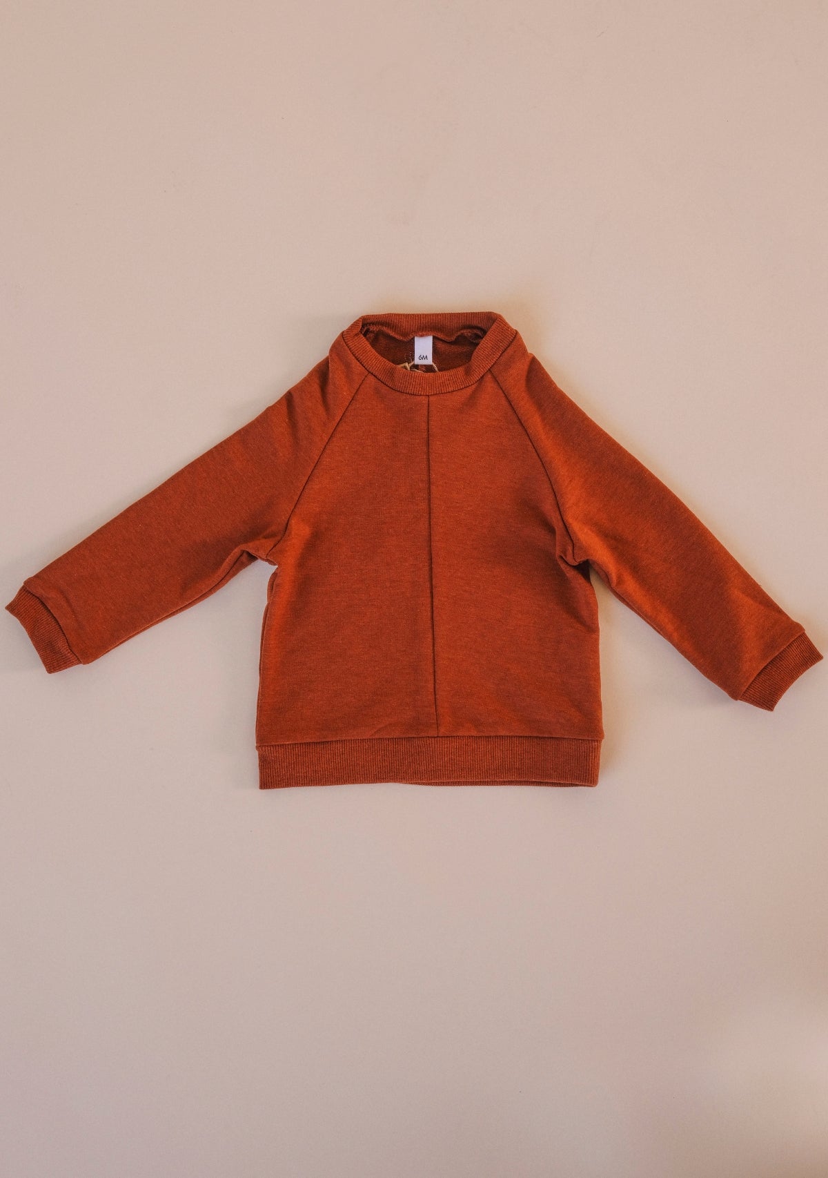 the ultra-soft baby Organic Cotton + Tencel Fleece sweatshirt