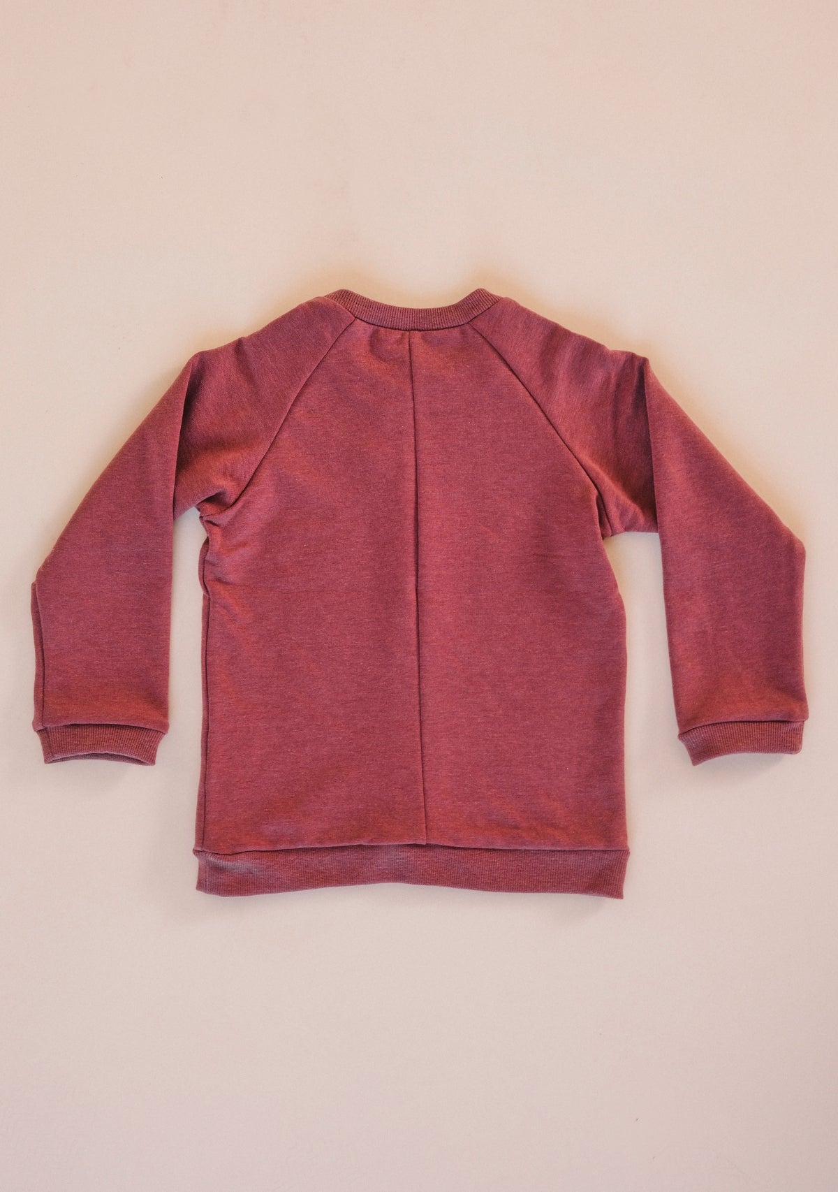 the ultra-soft baby Organic Cotton + Tencel Fleece sweatshirt