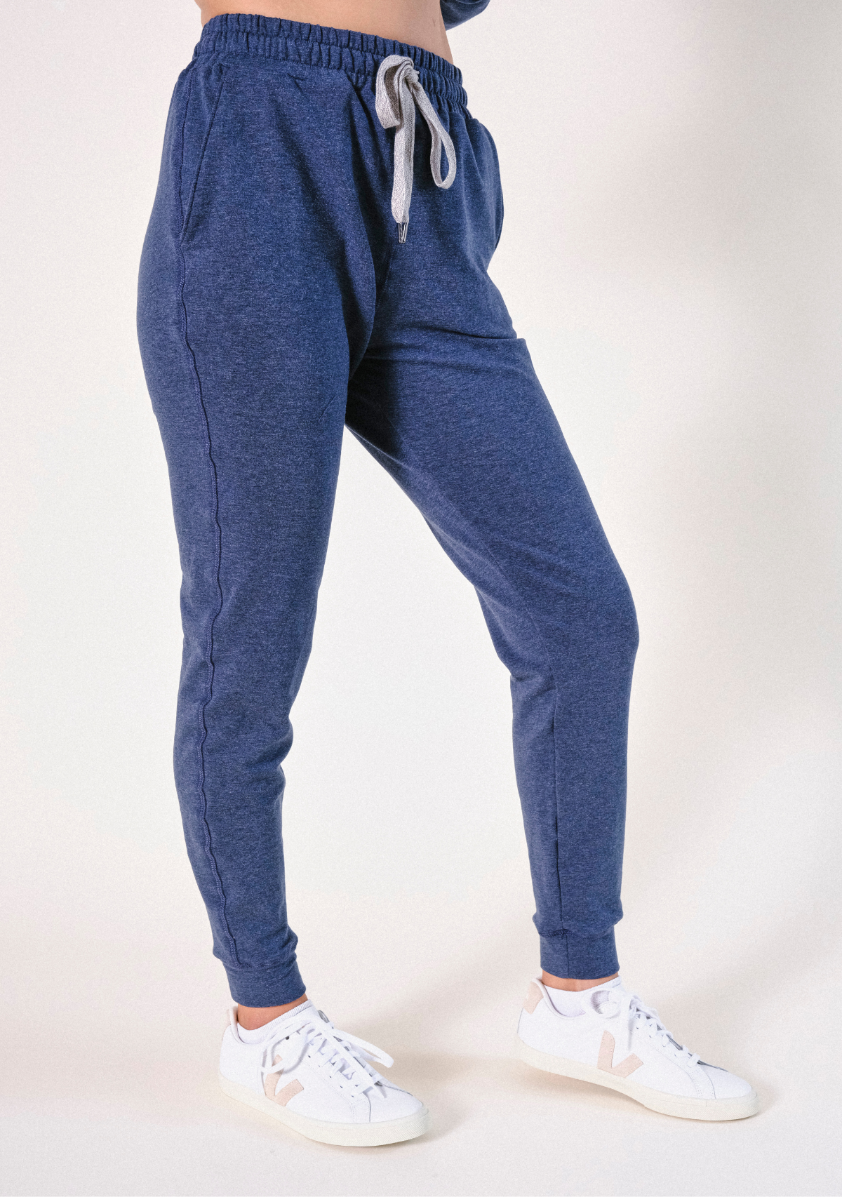 Organic Cotton + Tencel™ Jogger Pant - Heather Lake XS-3X